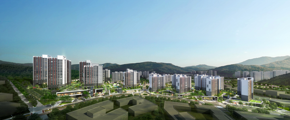 화성 동탄2 A107BL 숨마 데시앙 조감도