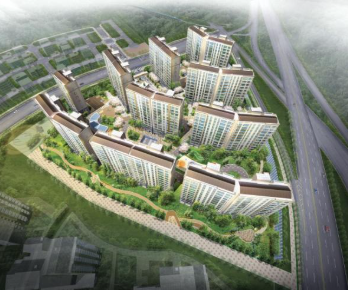 울산 우정혁신도시 B1블록(골드클래스) 분양전환 후 잔여세대 조감도