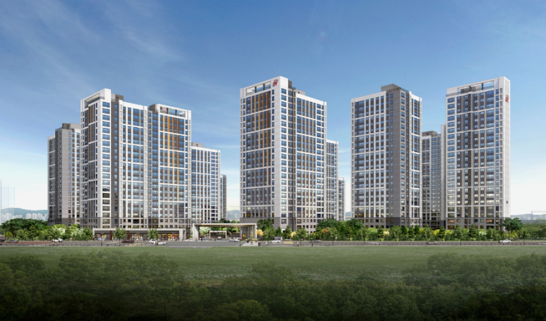 힐스테이트 오산 더퍼스트(조합원 자격상실 및 제명세대)(2회차) 조감도