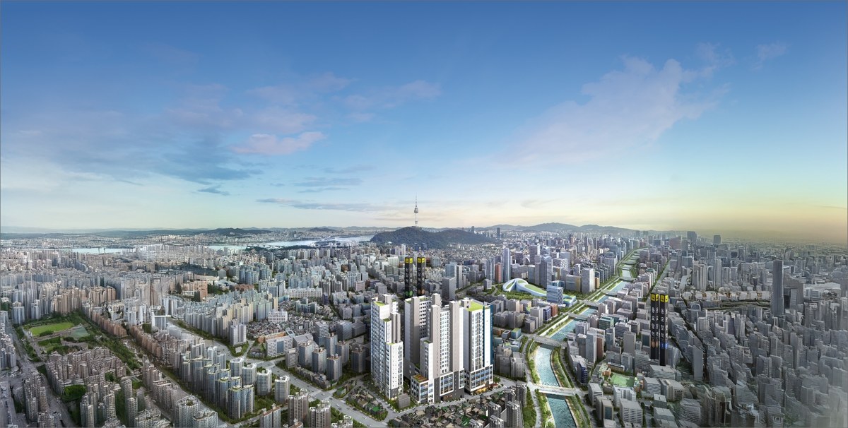 청계 노르웨이숲(9차) 조감도
